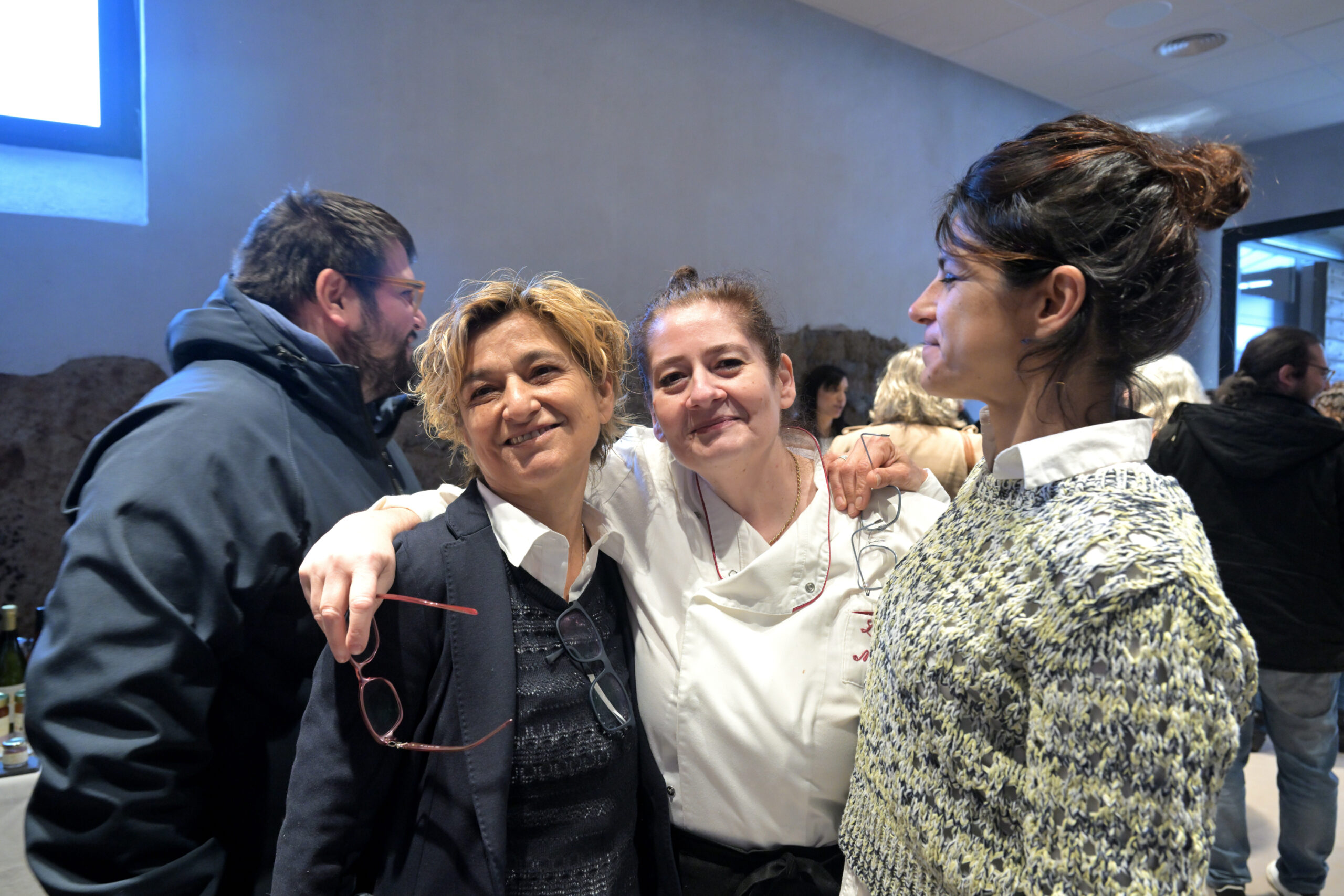 Esse Percorsi Sostenibili 2024, le Angels custodi del gusto, le tre Angels Chef Laura Marciani, Alessandra Manunza e Anna Rita Matta