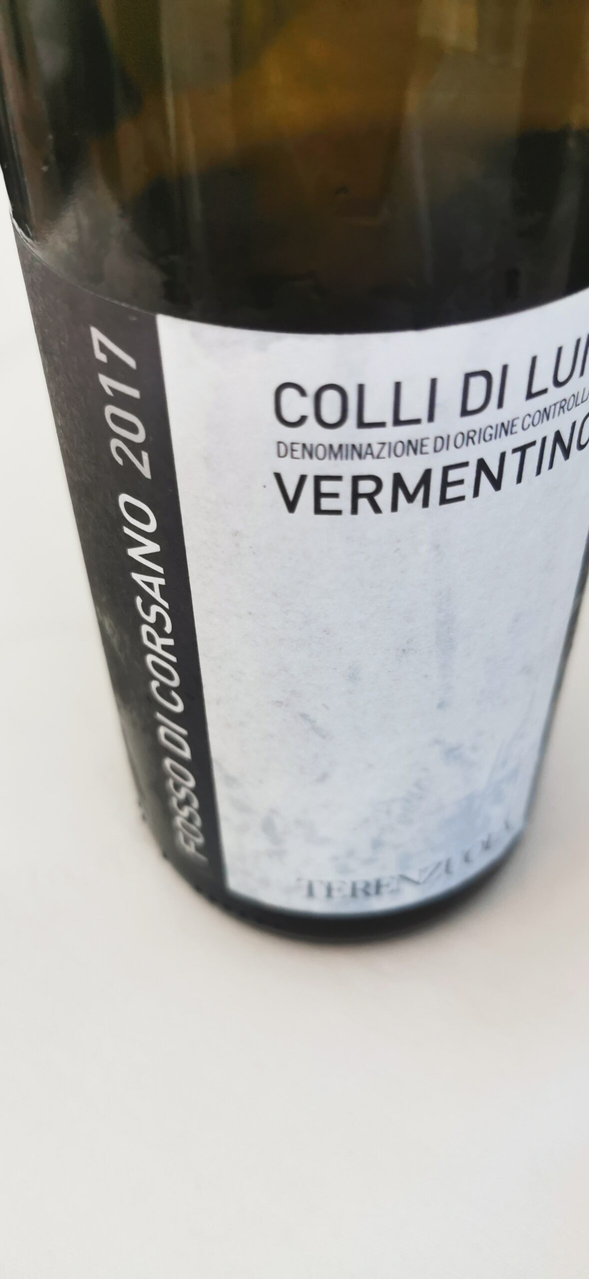 Fosso di Corsano 2017- Vermentino- Terenzuola, articolo: Terre di Toscana 2024, un viaggio di assaggi tra i macerati, foto dell'autrice